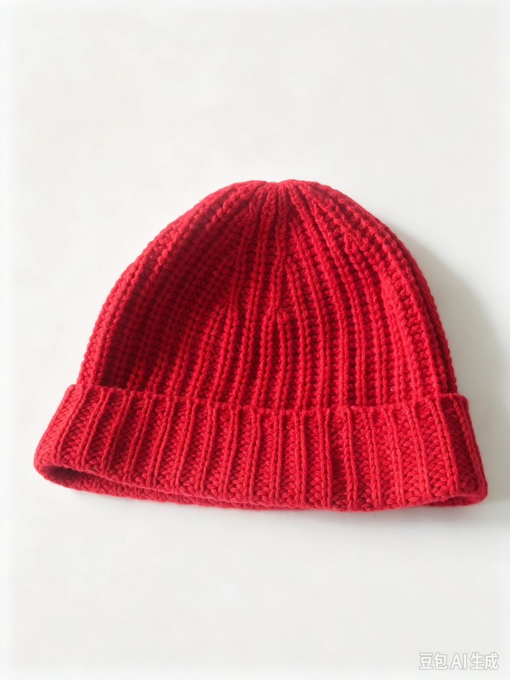 Louis Vuitton Red Ribbed Knit Beanie - Picture 4 of 8